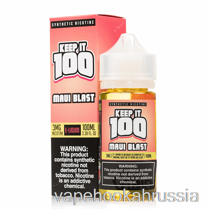вейп-сок Maui Blast - Keep It 100, жидкость для электронных сигарет - 100 мл, 6 мг
